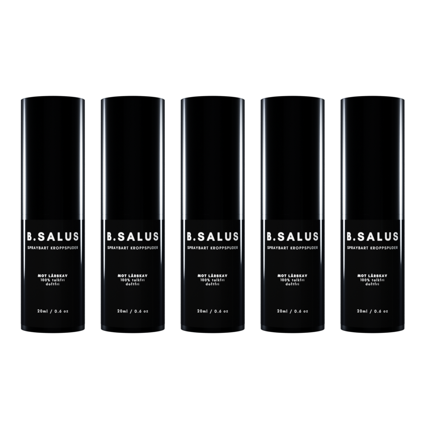 Sprayable body powder 5-Pack